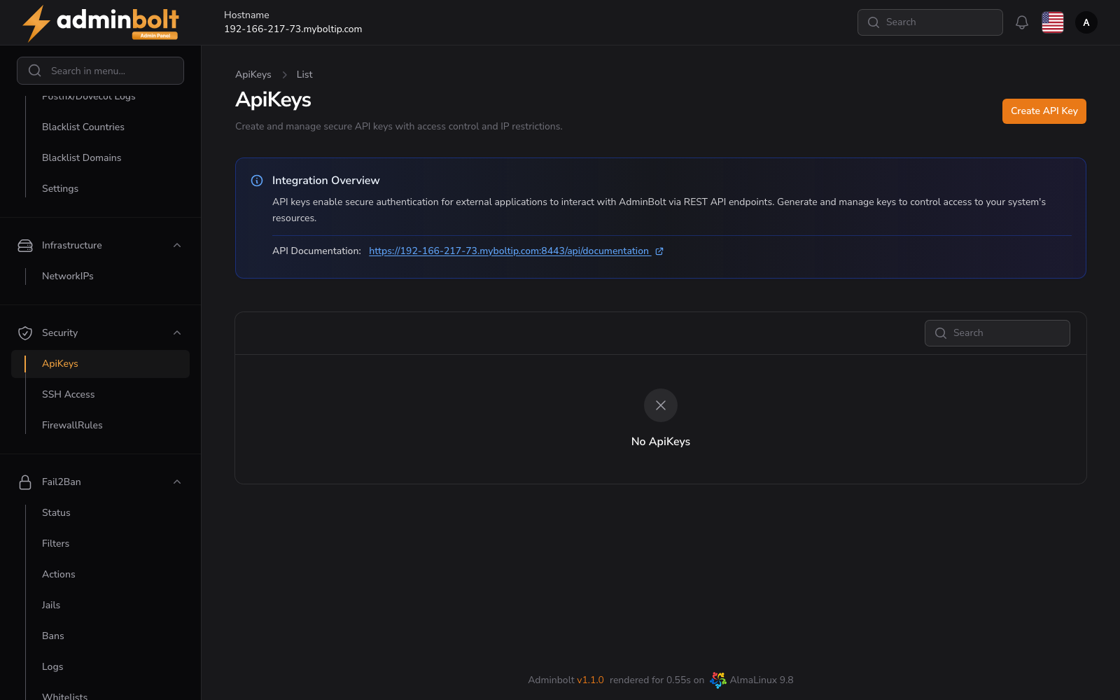 API Keys Overview