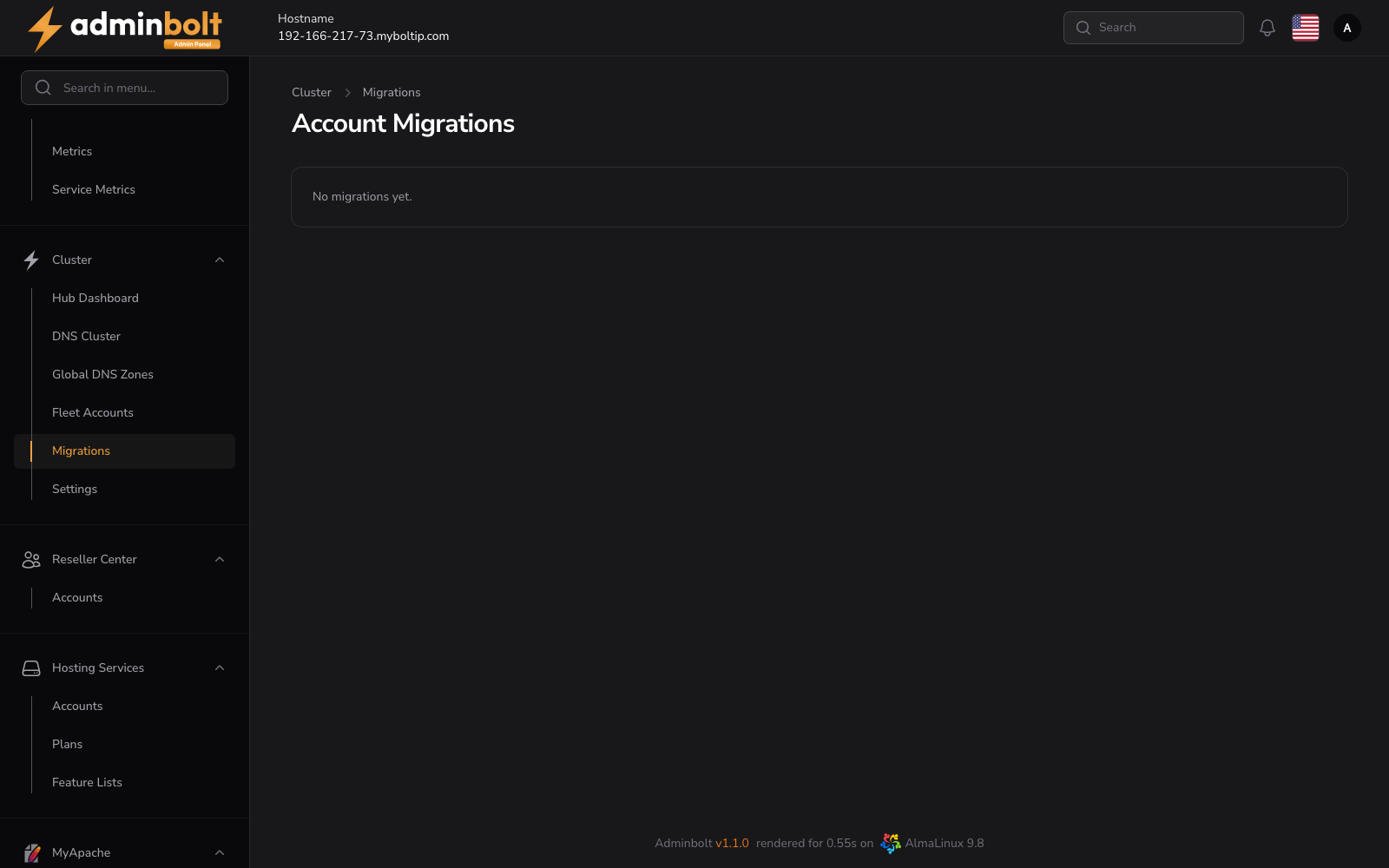 Account Migrations