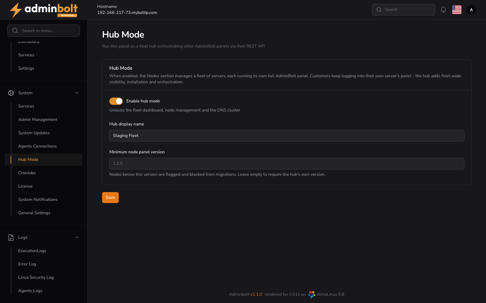 Hub Mode