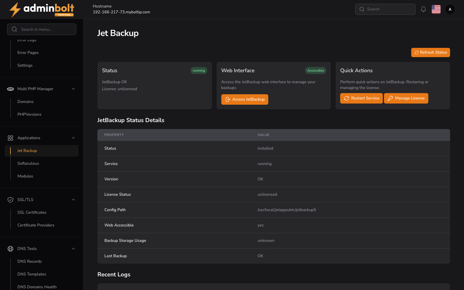 JetBackup