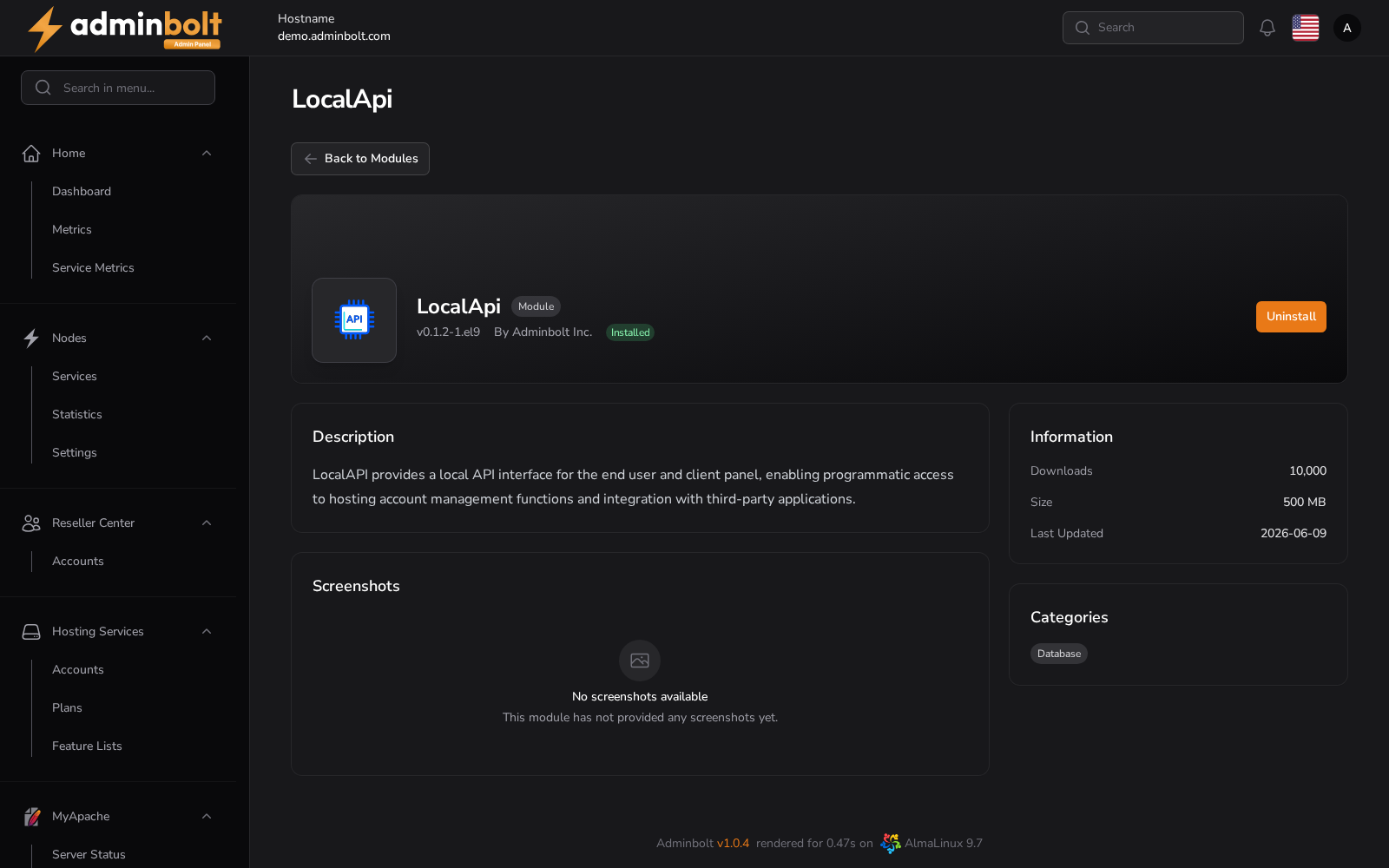LocalApi