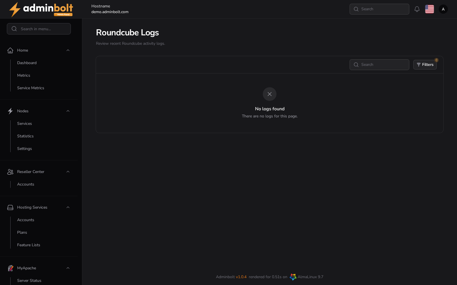 Roundcube Logs Overview