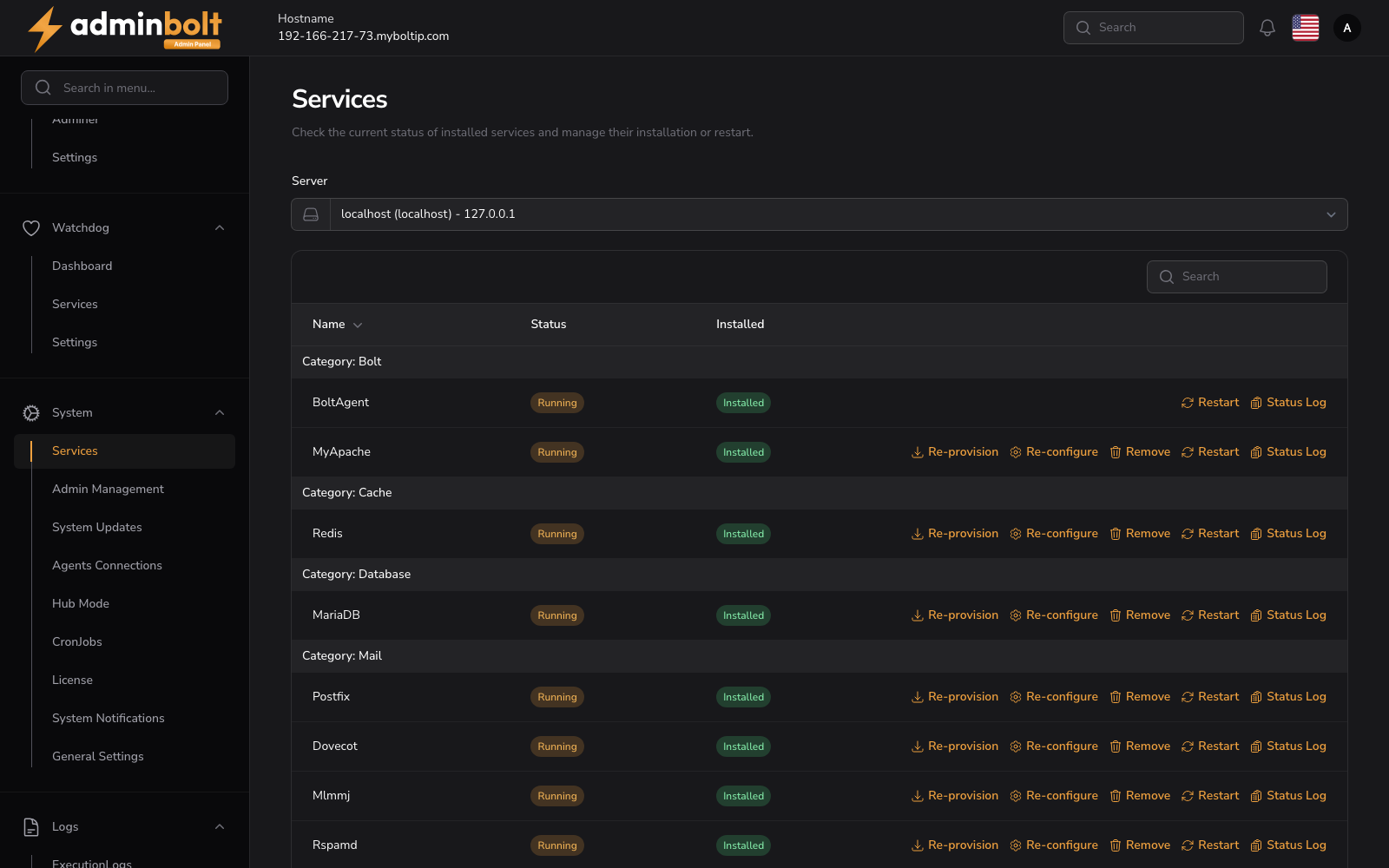 Services