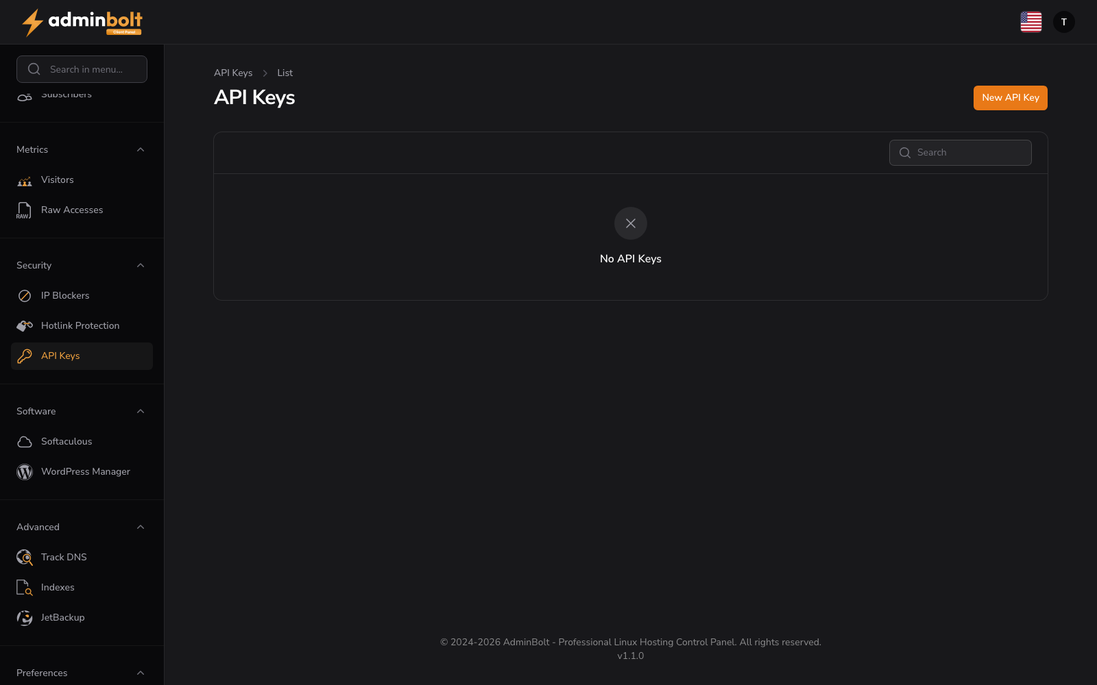 API Keys