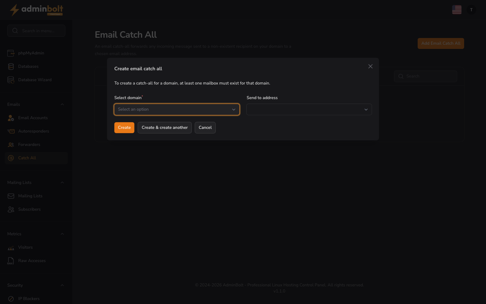 Email Catch All