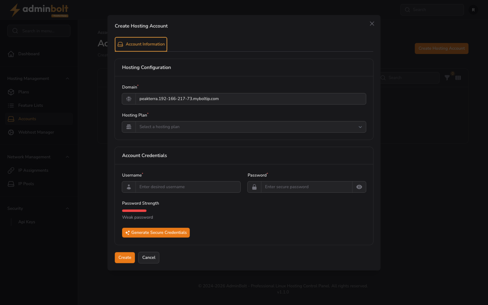 Reseller Accounts