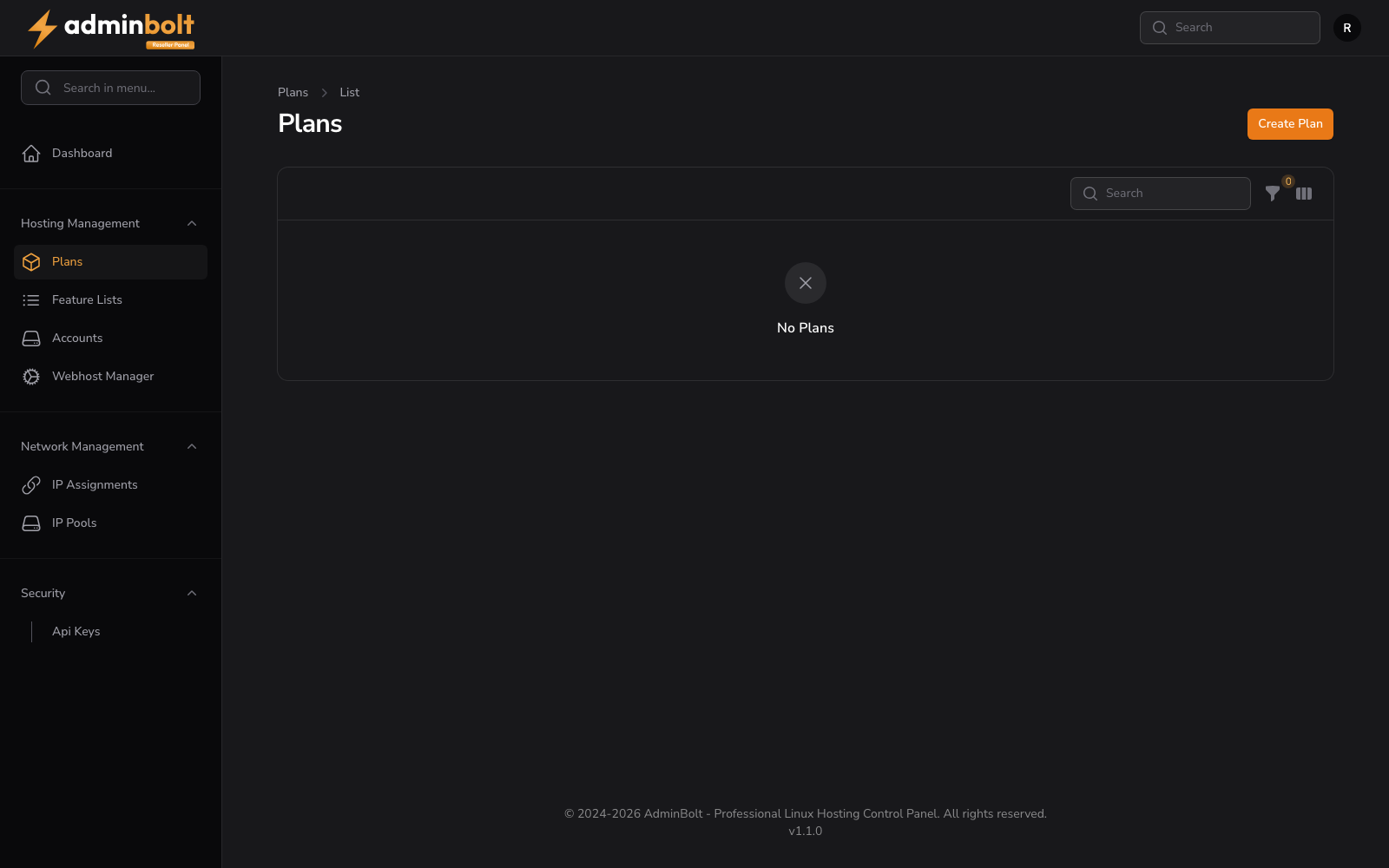 Reseller Plans