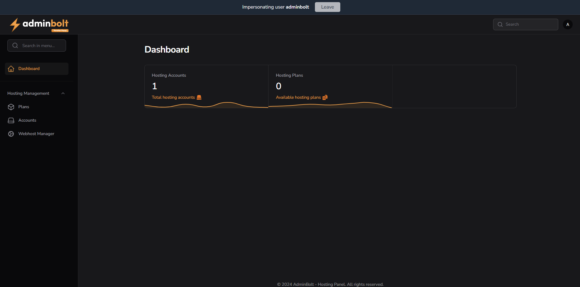 Impersonate Reseller