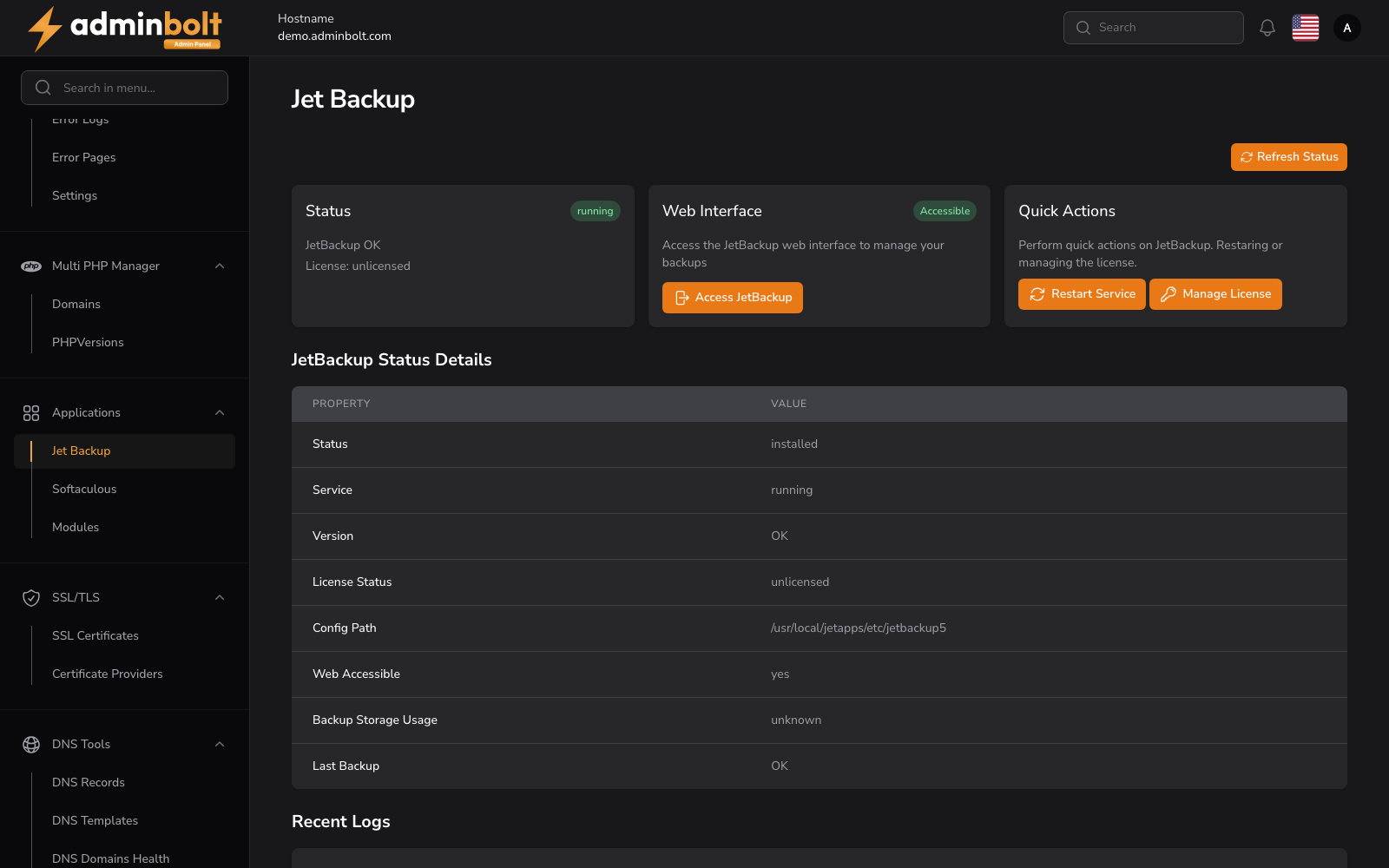 JetBackup
